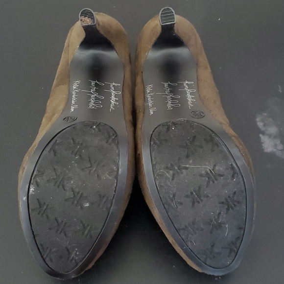 Kardashian kollections brown Platform heels - Picture 6 of 6